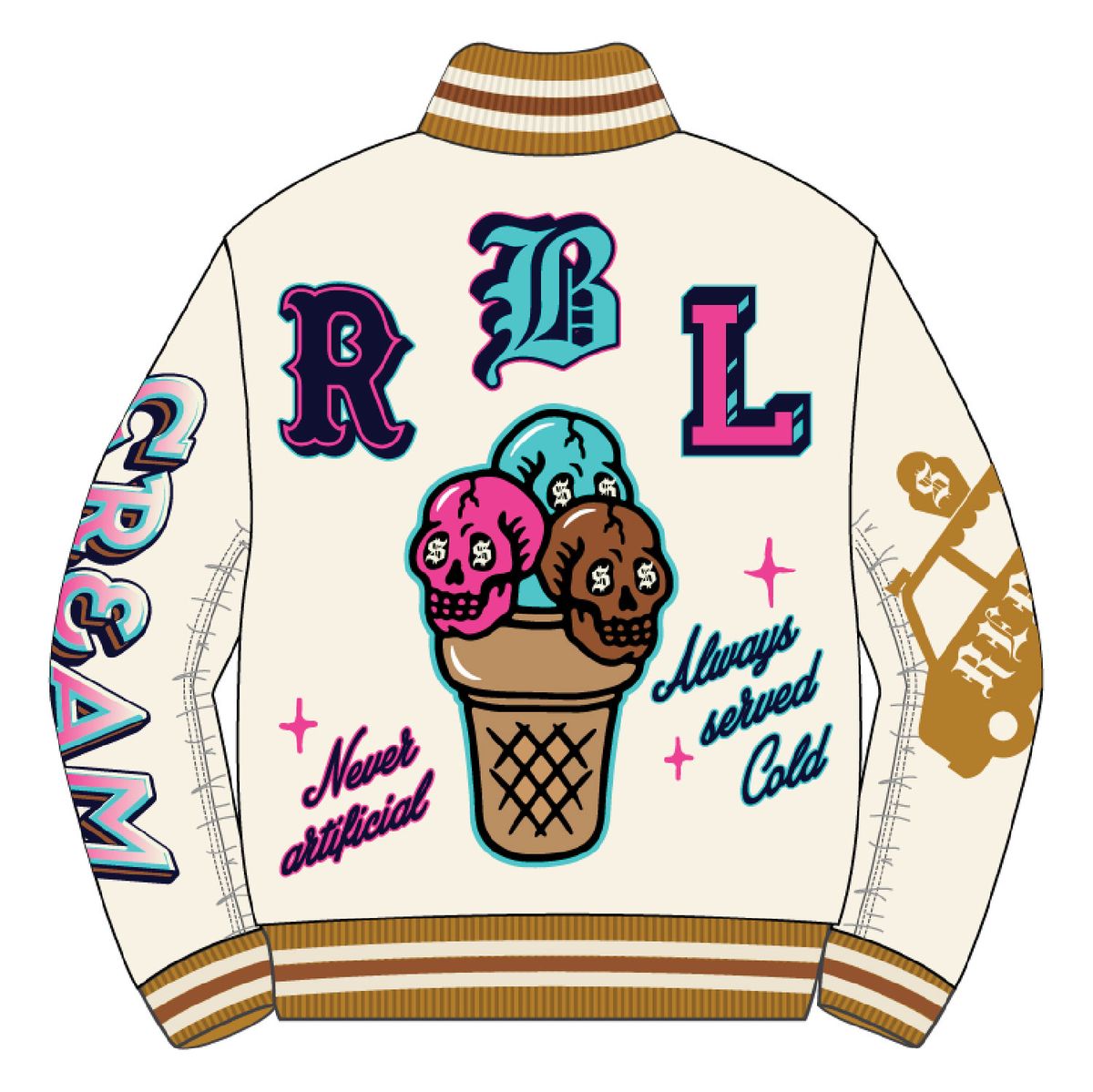 BOYS ICE CREAM NYLON JACKET