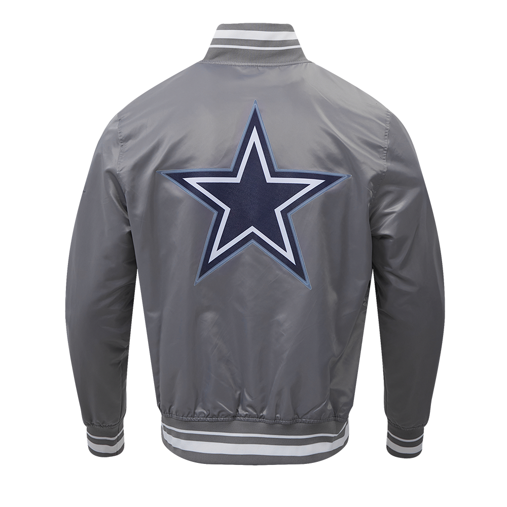 DALLAS COWBOYS SCRIPT TAIL M SATIN JACKET