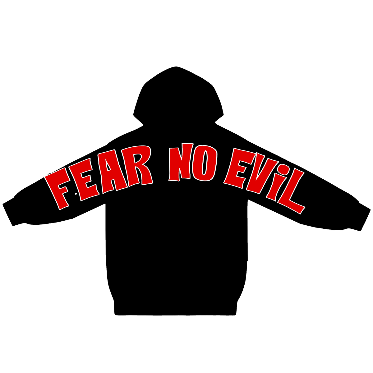 "Fear No Evil" Black/Red