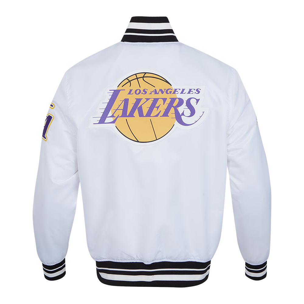 LOS ANGELES LAKERS SCRIPT TAIL M SATIN JACKET