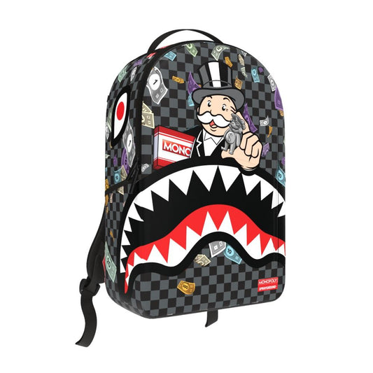 MONOPOLY X SPRAYGROUND CHARACTERS BACKPACK