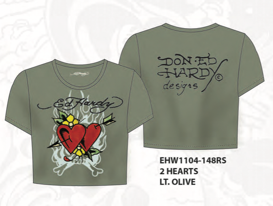 2 HEARTS BABY TEE