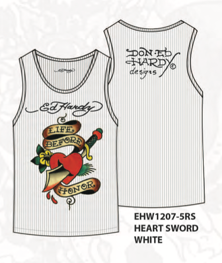 HEART SWORD TANK TOP