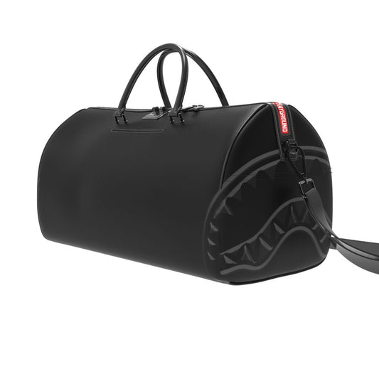 PRINTED ZIPPER SHARK DUFFLE