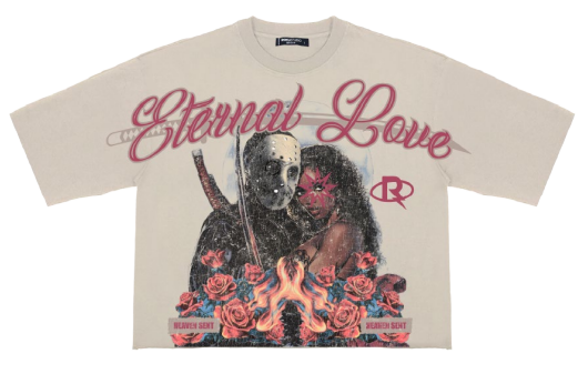 ETERNAL LOVE CROPPED TEE