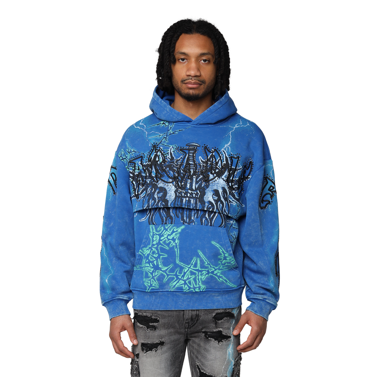 PARADISE FLEECE 2FER HOODIE