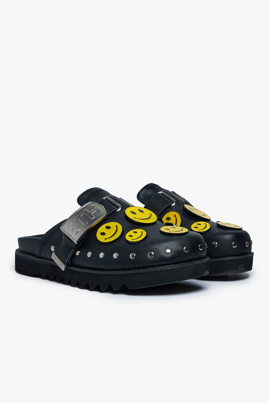 "SKIP" LEATHER MULE