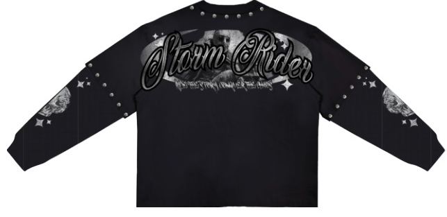 STORM RIDER BOXY LAYERED LONG SLEEVE TEE