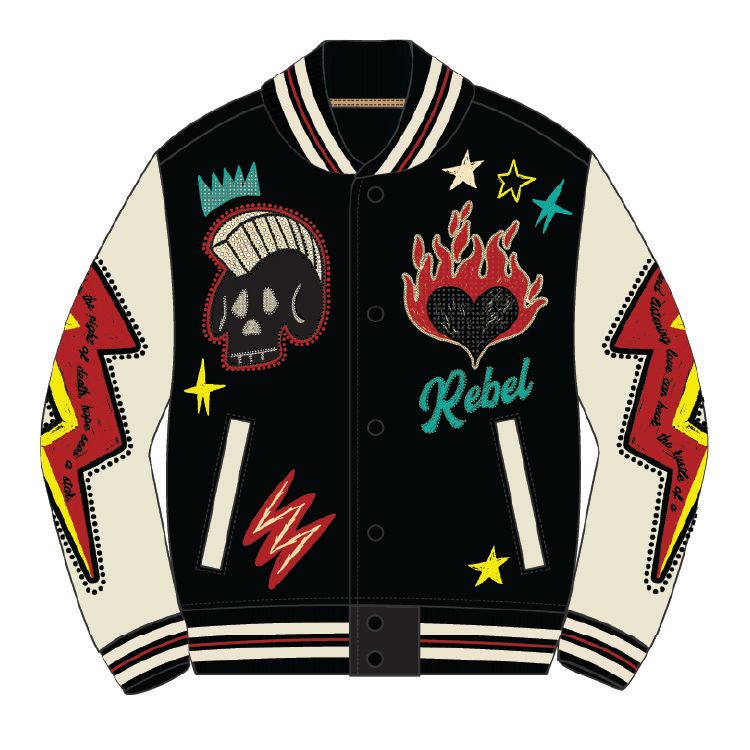 R.STONE VARSITY JKT