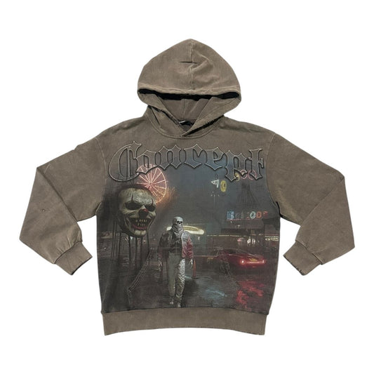 "CARNIVAL" HOODY- CAFE WASH