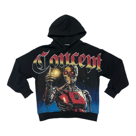 "STARLIGHT" HOODY - BLACK