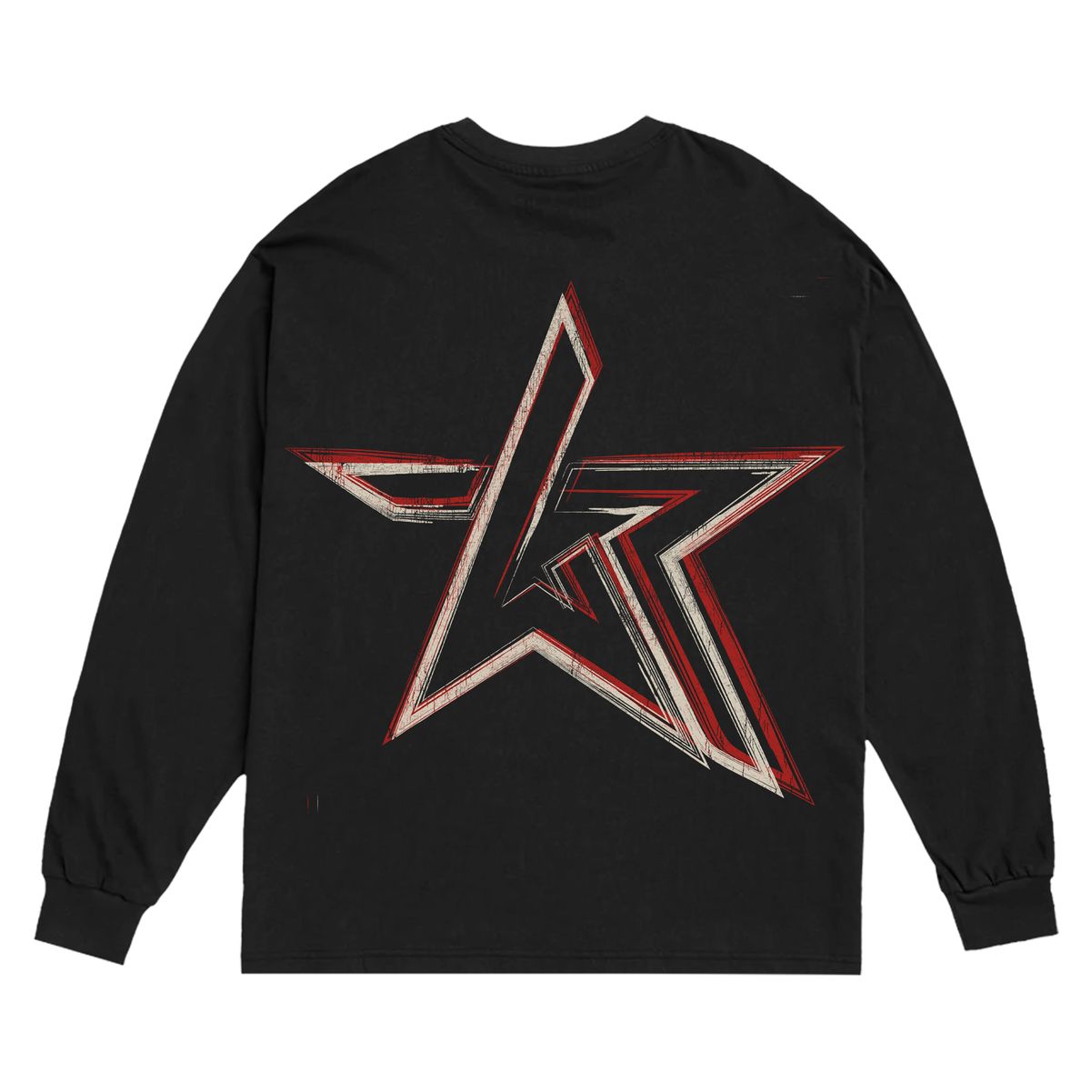 CREATE CHAOS LONG SLEEVE BLACK