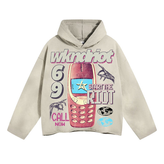 TRAPPER OF THE YEAR HOODY CREAM