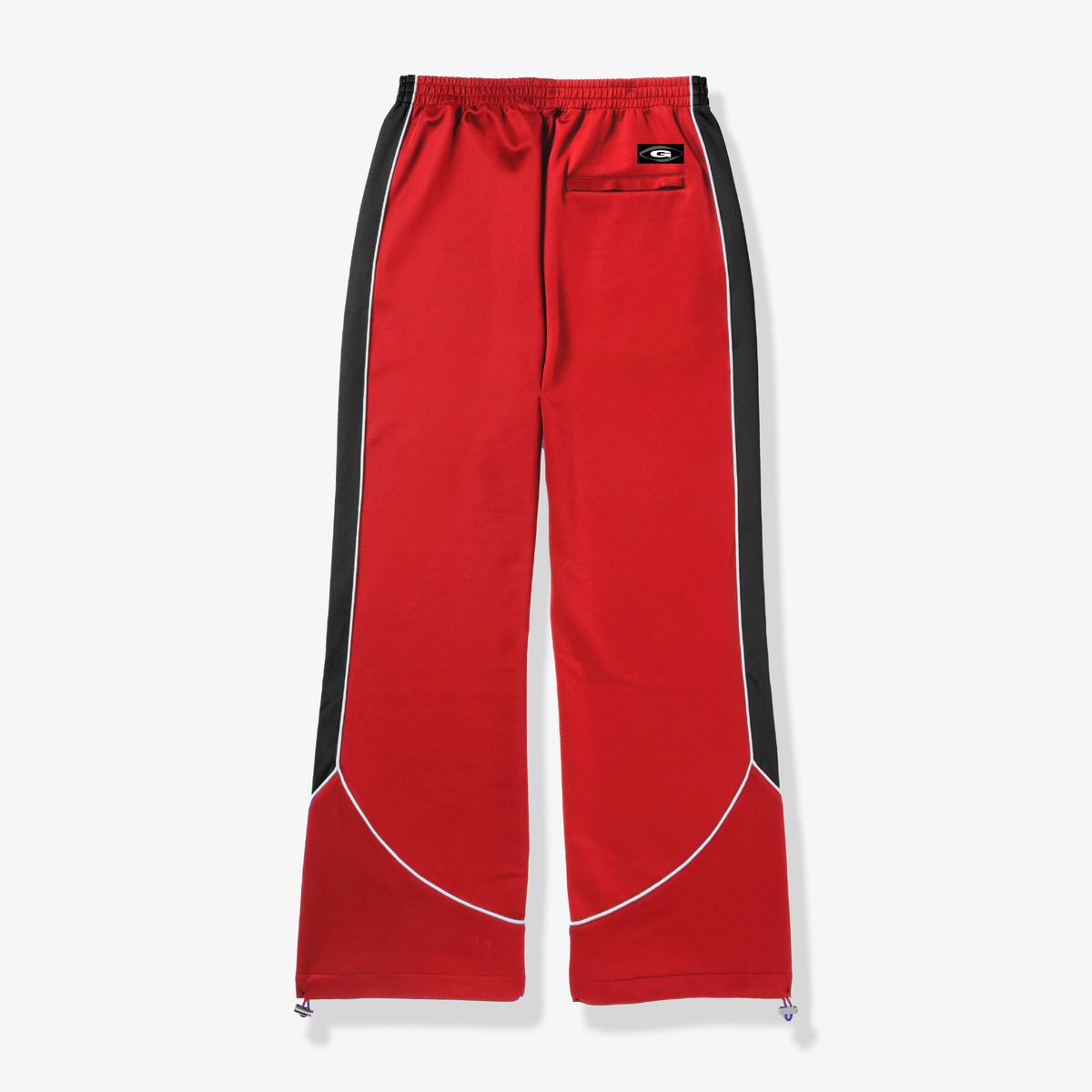 TRACKSUIT PANTS (RED/BLACK)