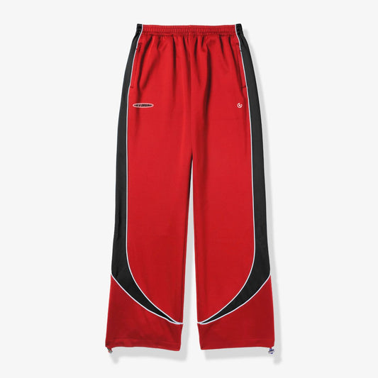 TRACKSUIT PANTS (RED/BLACK)