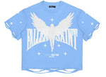 FALLEN SAINT RHINESTONE BOXY TEE