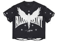 FALLEN SAINT RHINESTONE BOXY TEE
