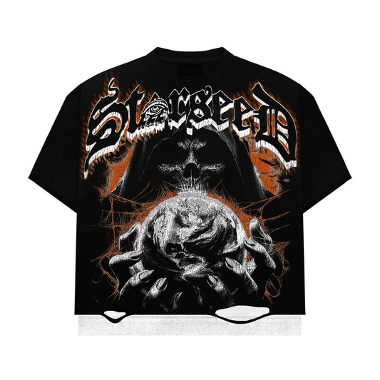 REAPER DOUBLE LAYER TEE ( SHATTERED BACKBOARD)