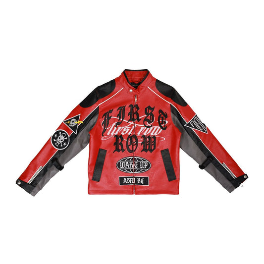 WAKE UP AND BE FIERCE RACING JACKET