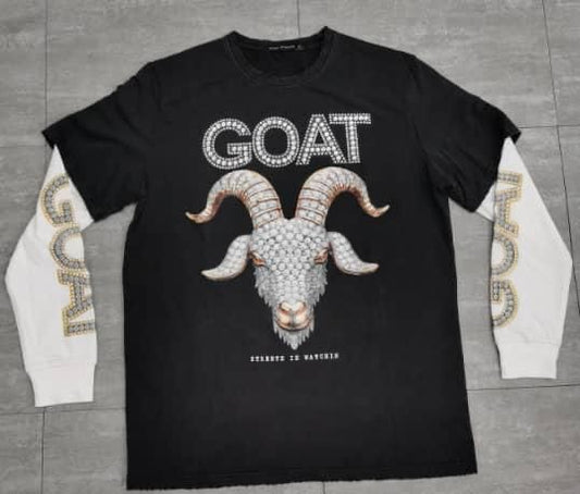 GOAT PENDANT LONGSLEEVE 2FER