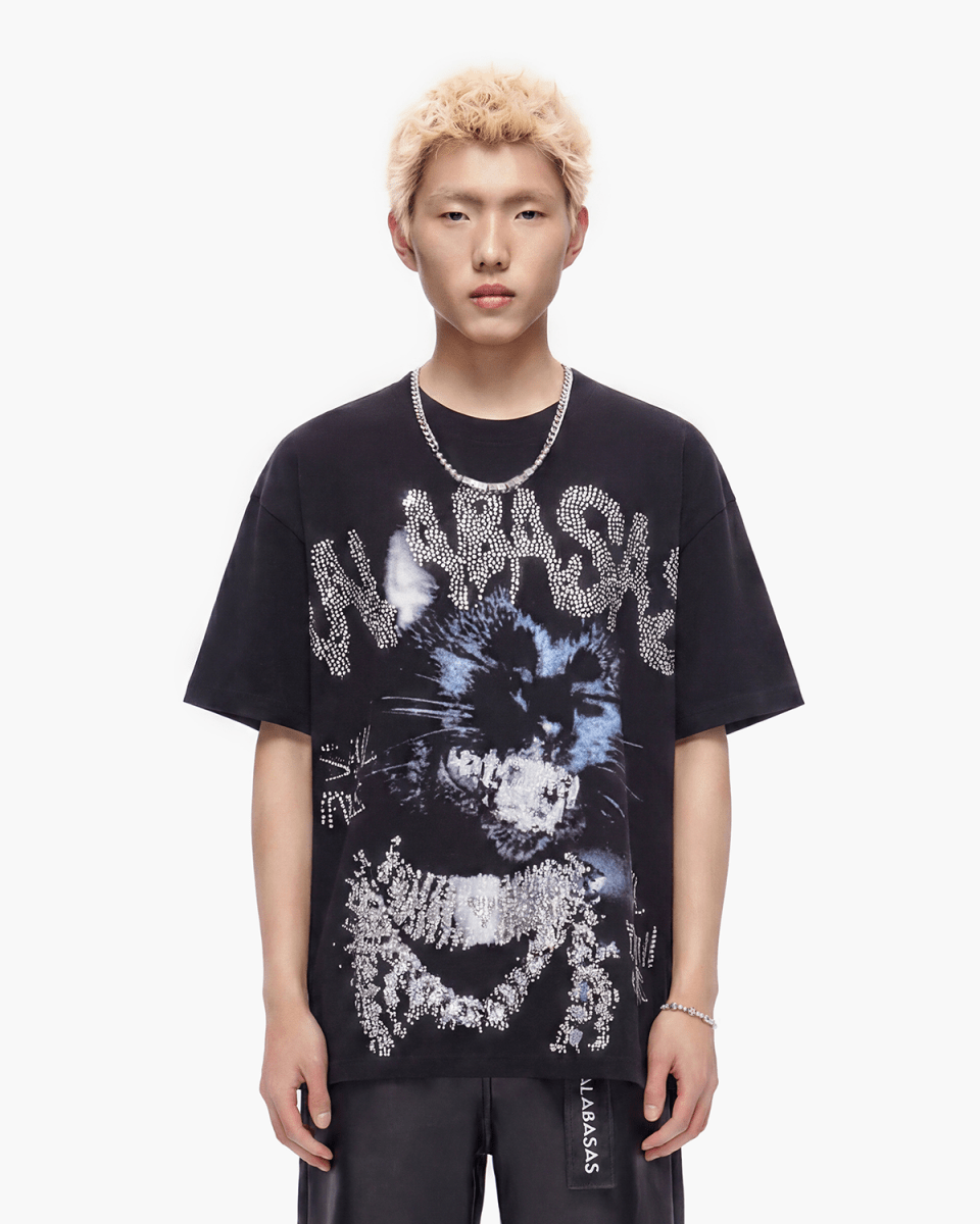 Kool Kat Tee Black
