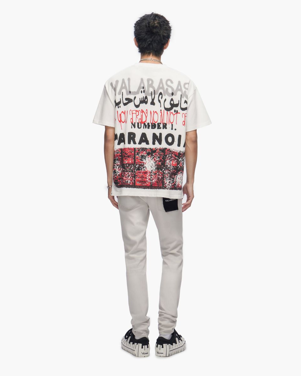 Paranoid Tee White