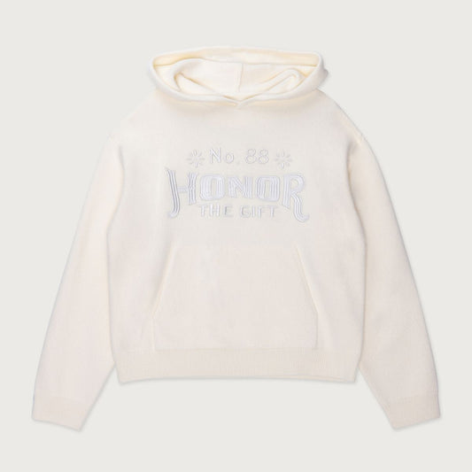 ART KNIT HOODIE