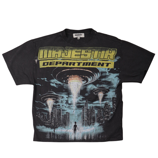 MEN’S GARMENT DYED PRINT TEE