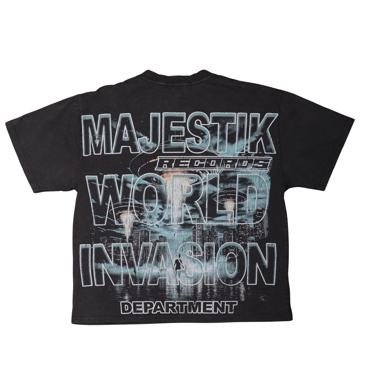 MEN’S GARMENT DYED PRINT TEE