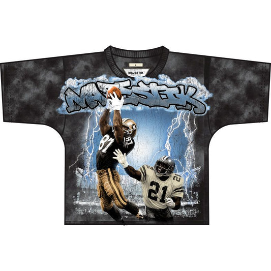 MEN’S GARMENT DYED PRINT TEE