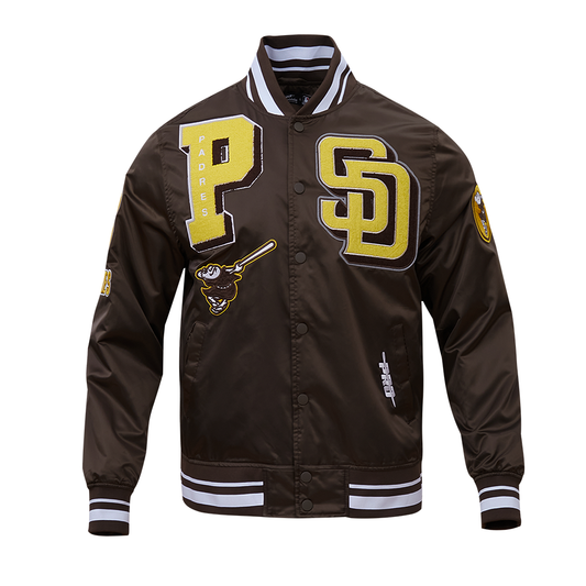 SAN DIEGO PADRES MEN'S SATIN JACKET MASH UP