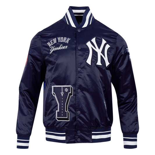 NEW YORK YANKEES MEN'S SATIN JACKET SUBLIMATED SATIN JACKET