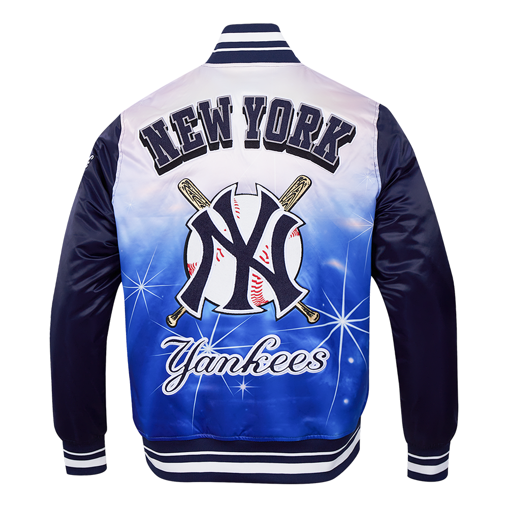 NEW YORK YANKEES MEN'S SATIN JACKET SUBLIMATED SATIN JACKET