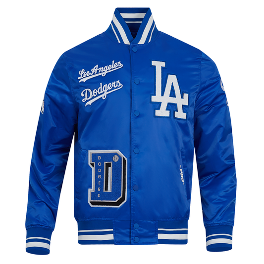 LOS ANGELES DODGERS SUBLIMATED SATIN JACKET-MIDNIGHT SKY