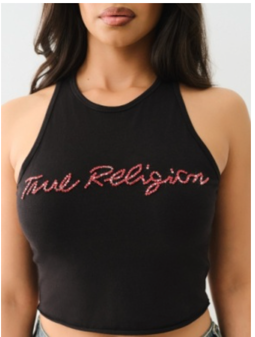 CRYSTAL TR CROP TANK