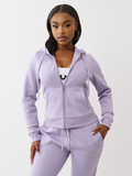 TR CRYSTAL ZIP HOODIE