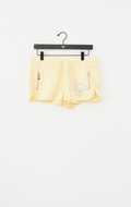 ZIP PKT DOLPHIN HEM HOT SHORTS