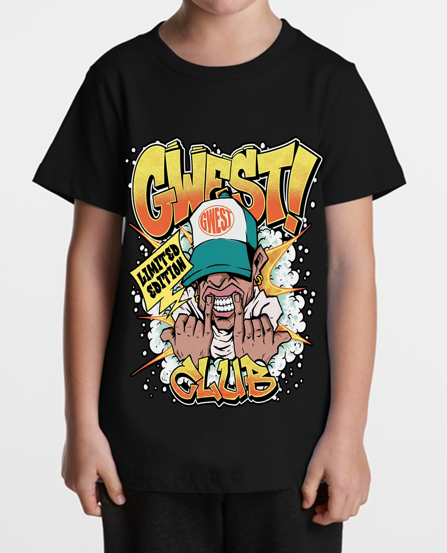G WEST KIDS SAVAGE STREET CLUB TEE