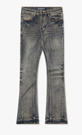 "FAX" STACKED DENIM