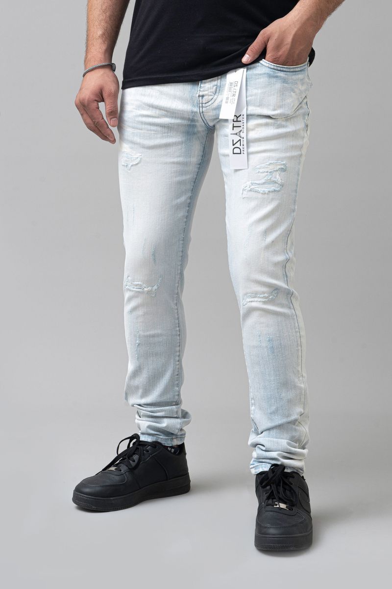 ICE BLUE - ULTRA SKINNY STRETCH DENIM