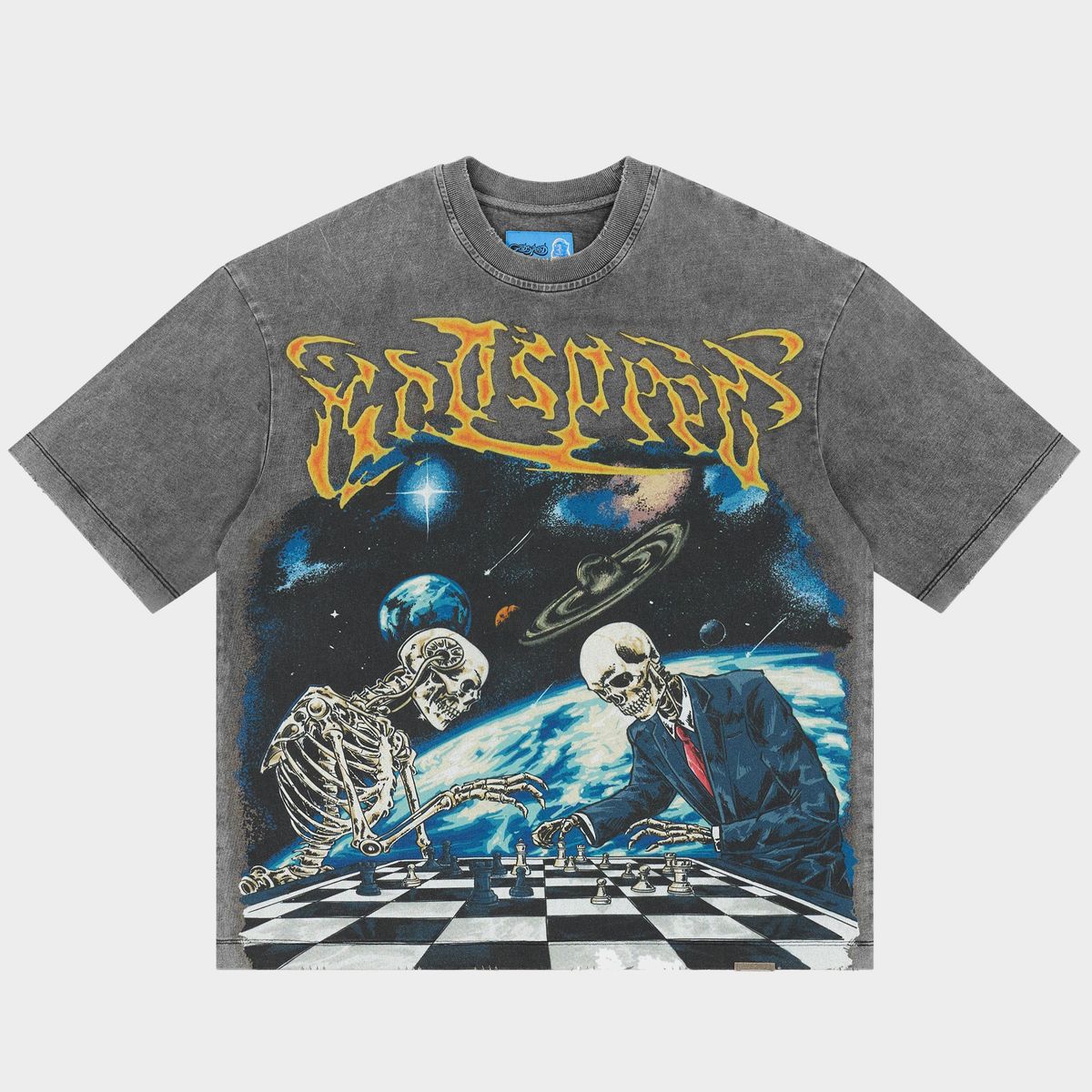 Checkmate II T-shirt NG (Grey Wash)