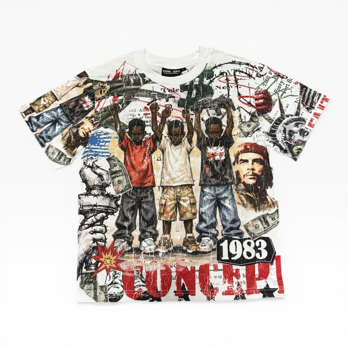 "Over Fear" Tee - White