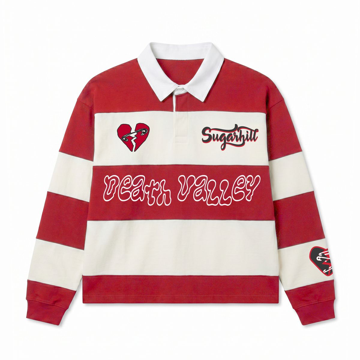 "TOGETHER" POLO (RED/WHITE)