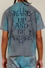 BE FIERCE GREEN MIST SCORPION TEE