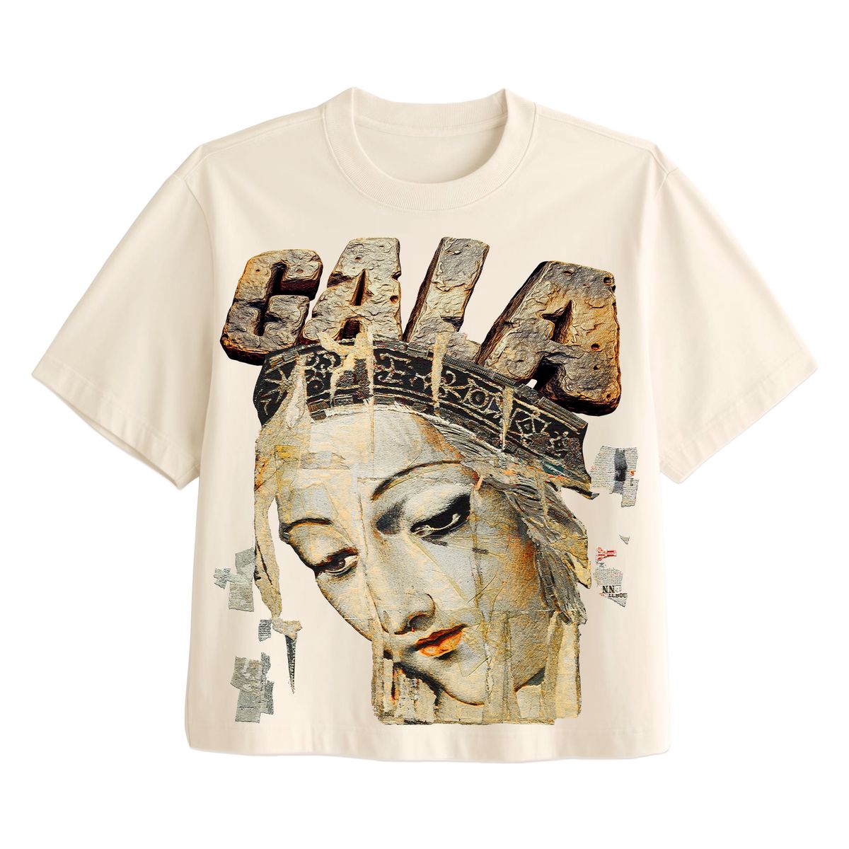 "LA BELLA" TEE (CREAM)