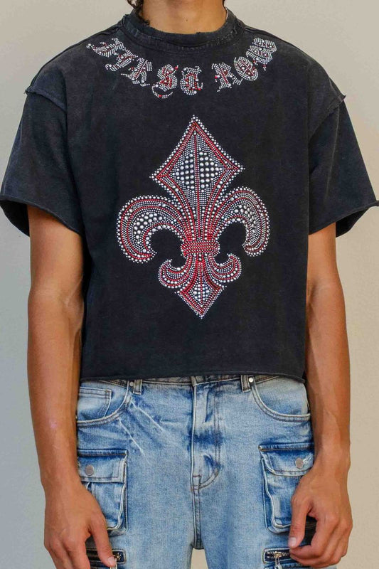 FAITH DEALER A SACRED VOW NOBILITY CROPPED TEE