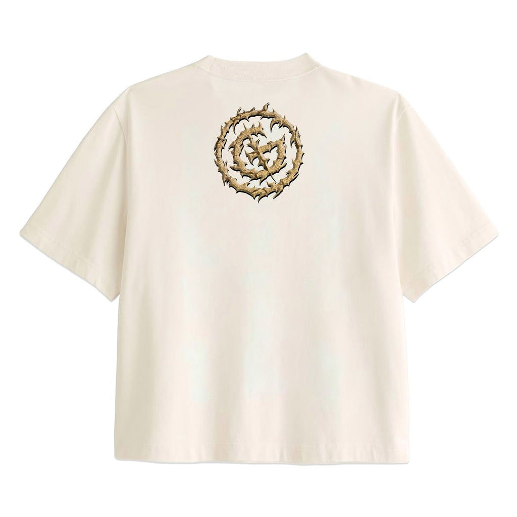 "LA BELLA" TEE (CREAM)