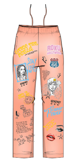 RK WOMEN LIVING THE DREAM FADED PANTS