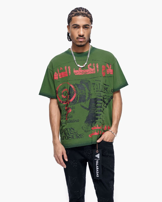 "WEAPONS" TEE