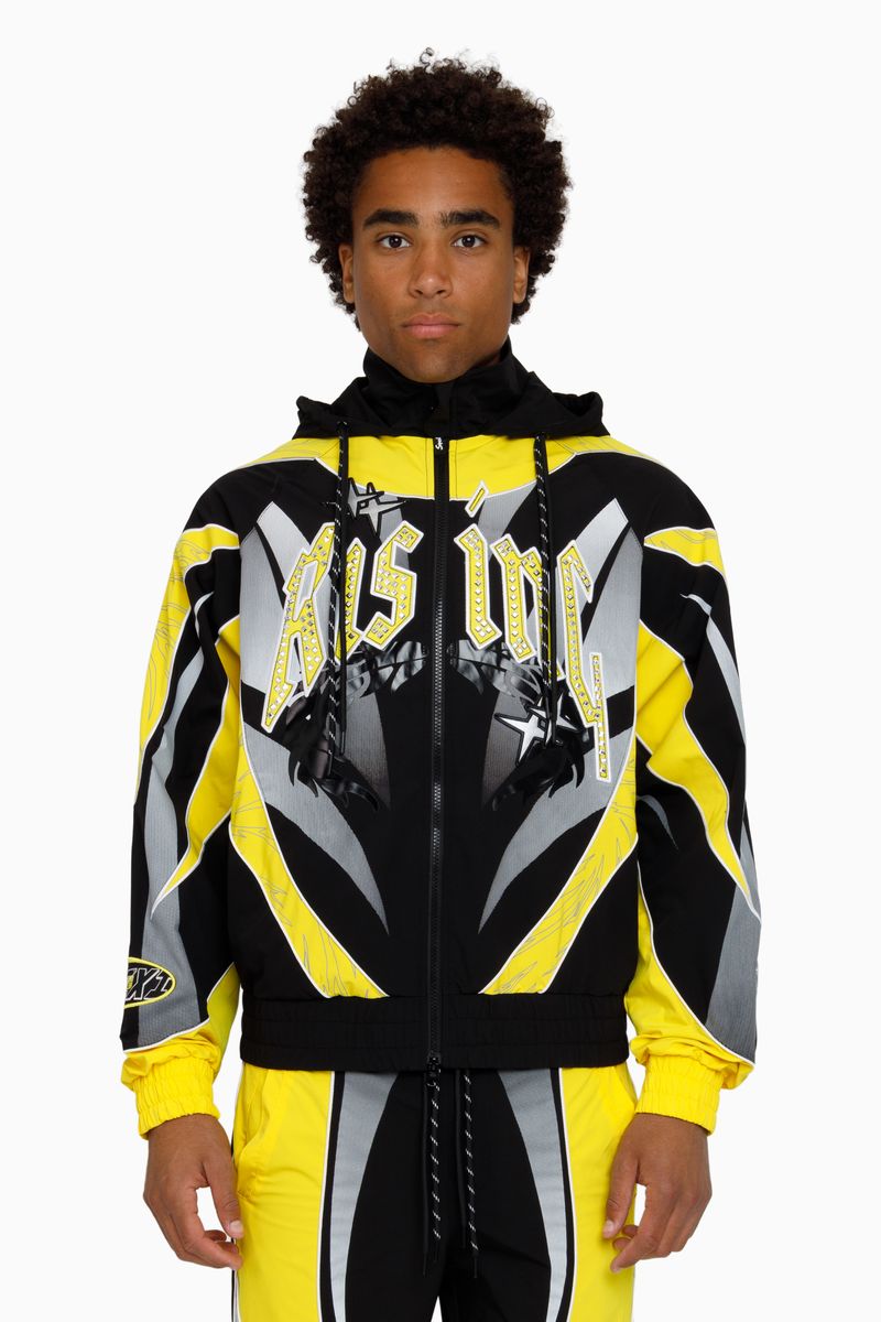 RISING COLORBLOCK WINDBREAKER JACKET